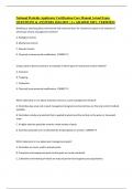 National Pesticide Applicator Certification Core Manual Actual Exam QUESTIONS & ANSWERS 2024-2025 &lpar; A&plus; GRADED 100&percnt; VERIFIED&rpar;