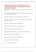 FLORIDA FIRE STATE EXAM 2024-2025 ACTUAL  EXAM 220 QUESTIONS AND CORRECT DETAILED  ANSWERS&rpar; &vert;AGRADE   which of tall evidence must be maintained as a part of the &lowbar;&lowbar;&lowbar;&lowbar;&lowbar;&lowbar; required in legal cases 
