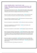 VA-BC CERTIFICATION &sol; VA-BC EXAMS &sol; VA-BC  STUDY GUIDE 2024-2025 ACTUAL EXAM 100 QUESTIONS AND CORRECT DETAILED ANSWERS WITH RATIONALES &vert;ALREADY GRADED A&plus;  What are the insertion procedures for a PICC&quest; 