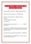 BIO 201&sol;BIO201 PACKAGED EXAMS LATEST VERSION &excl;&excl;&excl;&excl;&excl;