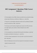 HCI Assignment 1 Questions With Correct Answers&period;