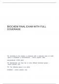BIOCHEMISTRY FINAL EXAM PACKAGE DEAL&excl;&excl;&excl;&excl;&excl;&excl;&excl;&excl;&excl;&excl;&excl;&excl;&excl;&excl;&excl;&excl;&excl;&excl;