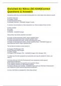 Enriched Air Nitrox &lpar;SC-EAN&rpar;Correct Questions & Answers