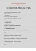 NBME CBSE EXAM STUDY GUIDE&period;