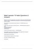 Water operator &OpenCurlyDoubleQuote;D&rdquo;water Questions & Answers