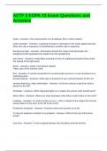AVTF 3 EOPA &num;3 Exam Questions and Answers