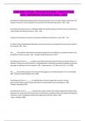 LAW AND LEGAL PROCESS EXAM 1 QUESTIONS AND  ANSWERS UPDATED 2024 - 2025