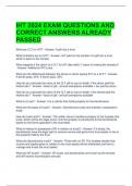 IHT 2024 EXAM QUESTIONS AND CORRECT ANSWERS ALREADY PASSED 