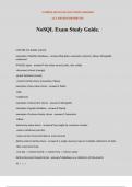 NoSQL Exam Study Guide&period;