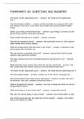 FAHRENHEIT 451 QUESTIONS AND ANSWERS