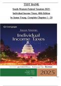 Test Bank for South-Western Federal Taxation 2025 Individual Income Taxes 48e by James C&period; Young
