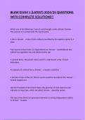 BLAW EXAM 1 &lpar;LATEST&rpar; 2024&sol;25 QUESTIONS WITH COMPLETE SOLUTIONS&excl;&excl;