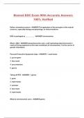 Biomed EOC Exam With Accurate Answers 100&percnt; Verified