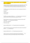 CPLS COURSE EXAM 1&comma; QUESTIONS AND ANSWERS 100&percnt; CORRECT