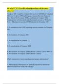 Oracle FCCS Certification Questions with correct answers&period;