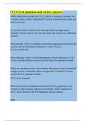 FCCS Cert questions with correct answer1&period;