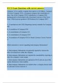 FCCS Certification  Tests Bundle Set