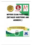MFP1501 EXAM PACK 2025  &lbrace;DETAILED QUESTIONS AND ANSWERS &rcub;