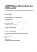  ASQ CSSYB Certification Exam Sample Questions with Exact Answers