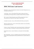 BIOC 301 Exam 1 and Answers