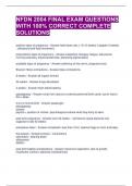 NFDN 2004 FINAL EXAM QUESTIONS WITH 100&percnt; CORRECT COMPLETE SOLUTIONS 