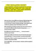 PKSC 1020 ExamPKSC 1020 BATT  3 Batt NEWEST UPDATE EXAM WITH ACTUAL QUESTIONS AND COMPLETE 100&percnt; VERIFIED CORRECT AND WELL EXPLAINED ANSWERS WITH RATIONALES GRADED A&plus; 