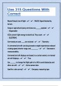 Uas &vert;315 Questions With Correct &vert;Achieve Greatness Knowledge Check&vert;38 Pages