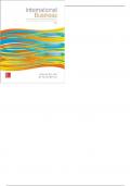 TEST BANK For International Business Competing in the Global Marketplace&comma; 14th Edition By Charles Hill&period; 2024