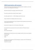  Examination with answers