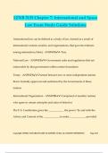LENB 3135 Chapter 7&colon; International and Space Law Exam Study Guide Solutions