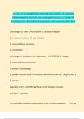 LENB- El Jourbagy Final Exam Review&comma; LENB- El Jourbagy Final Exam Part 2&comma; LENB- El Jourbagy Final Part 3&comma; LENB- El Jourbagy Final Exam Part 4 Questions and Answers 100&percnt; Pass