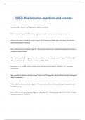 NOCTI Mechatronics questions and answers