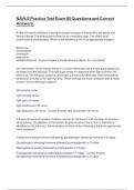 NAVLE Practice Test Exam 85 Questions and Correct Answers&period;