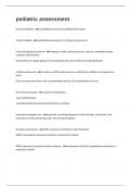 pediatric assessment