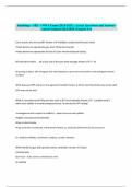 Audiology - SRT &plus; WRT Exam &lpar;2024&sol;2025&rpar; &vert; Actual Questions and Answers Latest Updated 2024&sol;2025 &lpar;Graded A&plus;&rpar;