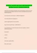 Geriatrics and NP role Exam with Questions & Verified Answers Already Graded A&plus;