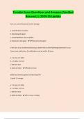 Termite Exam Questions and Answers &lpar;Verified Answers&rpar; &vert; 2024-25 Update
