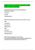 AAPC CIC Ch 17 Exam Questions With 100&percnt; Correct Answers 2024
