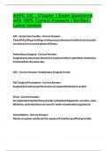 AAPC CIC - Chapter 1 Exam Questions with 100&percnt; Correct Answers &vert; Verified &vert; Latest Update