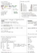 Spanisch zweites Lehrjahr &plus; Grundlagen