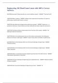 Engineering 102 Final Exam Latest with 100&percnt; Correct Answers&period;