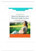 Test Bank for Maternity Newbor   and Women's Health Nursing&colon; 2nd Edition by Kate O'Meara&vert;Amy Mandeville&semi; &comma;Elaborated  Test Bank ALL Chapters Included &lpar;latest&rpar;