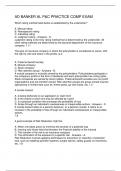AD BANKER AL P&C PRACTICE COMP EXAM 2024&sol;2025