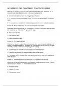 AD BANKER P&C CHAPTER 1 PRACTICE EXAMS 2024