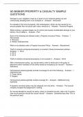 AD BANKER PROPERTY & CASUALTY SAMPLE QUESTIONS 202