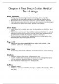 medical terminology 