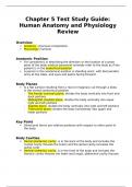 anatomy and physiology review 