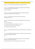 NFHS Basketball Rules Exam Part I questions & answers