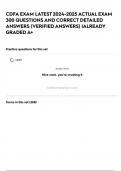 CDFA EXAM LATEST 2024-2025 ACTUAL EXAM 300 QUESTIONS AND CORRECT DETAILED ANSWERS &lpar;VERIFIED ANSWERS&rpar; &vert;ALREADY GRADED A&plus;