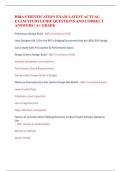 DBIA CERTIFICATION EXAM LATEST ACTUAL EXAM STUDYGUIDE QUESTIONS AND CORRECT ANSWERS &vert; A&plus; GRADE 